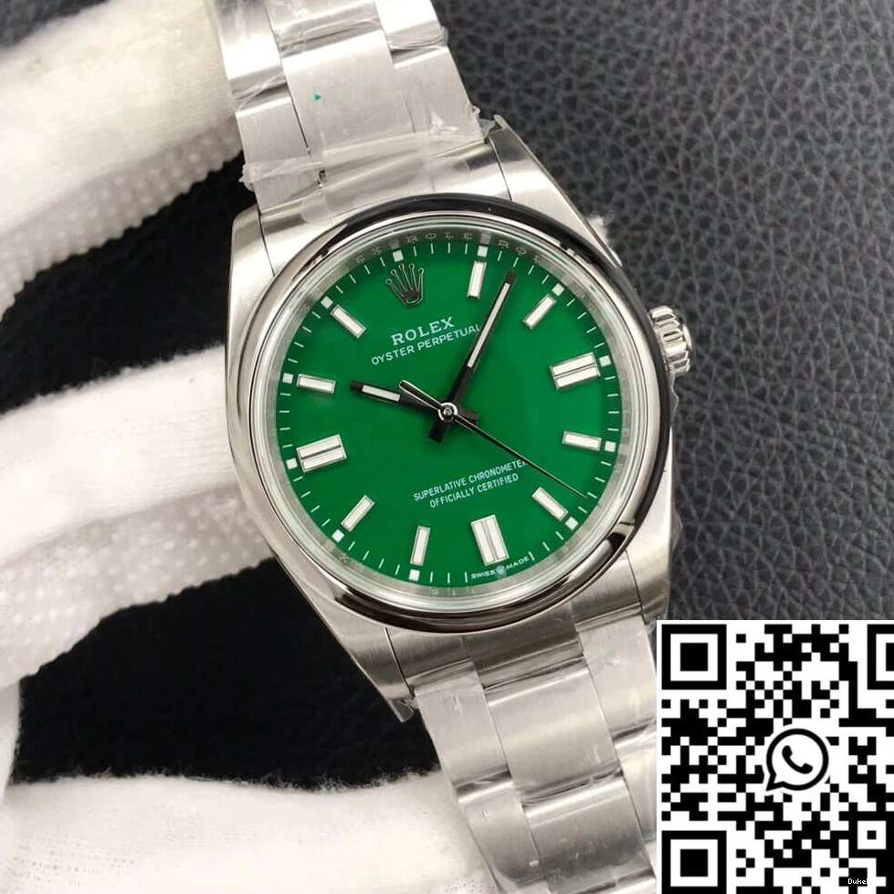 M126000-0005 36MM Rolex Dial Oyster Perpetual EW Factory Green 0421